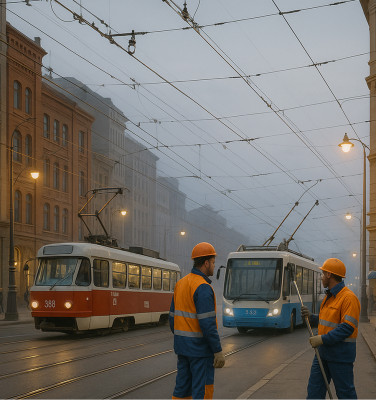 Электрификации трамвайных и троллейбусных линий в городах