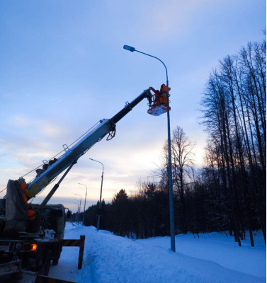 Монтаж опор