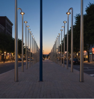 Парков и пешеходных зон