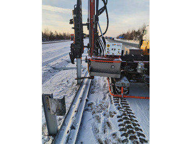 Устройство металлического барьерного ограждения на объекте: «Выполнение работ по ремонту автомобильной дороги г. Екатеринбург - г. Нижний Тагил - г. Серов на участке км 87+500 - км 94+000 на территории Невьянского городского округа» 26